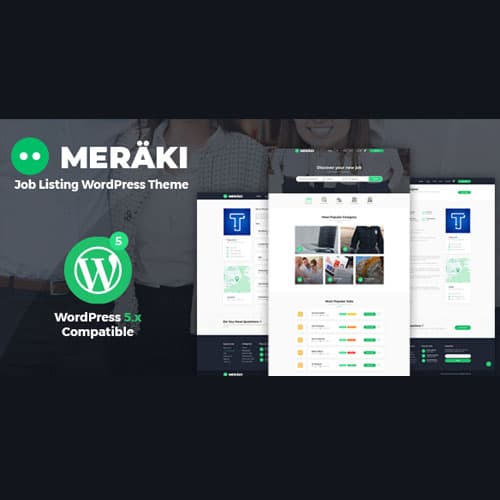Meraki - Job Board Motyw WordPress