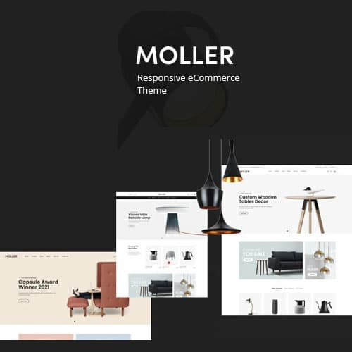 Moller - Furniture & Decor WooCommerce ওয়ার্ডপ্রেস থিম
