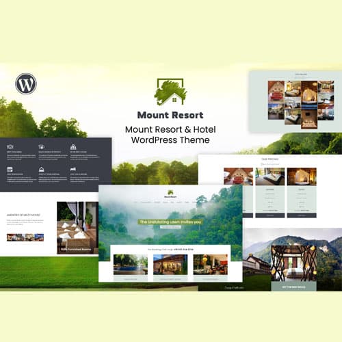 Mount Resort & 호텔 WordPress