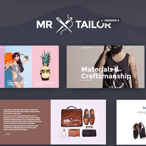 Mr. Tailor - ตอบสนอง WooCommerce Theme