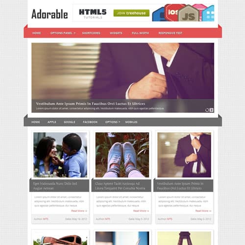 MyThemeShop Adorable ธีม WordPress