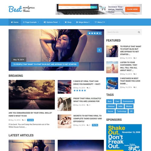 MyThemeShop Best WordPress-thema