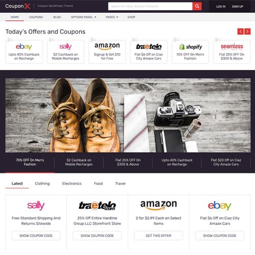 MyThemeShop 优惠券 WordPress主题