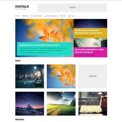 MyThemeShop Digitalis ธีม WordPress