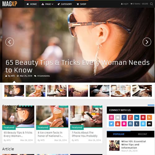 MyThemeShop MagXP Motyw WordPress