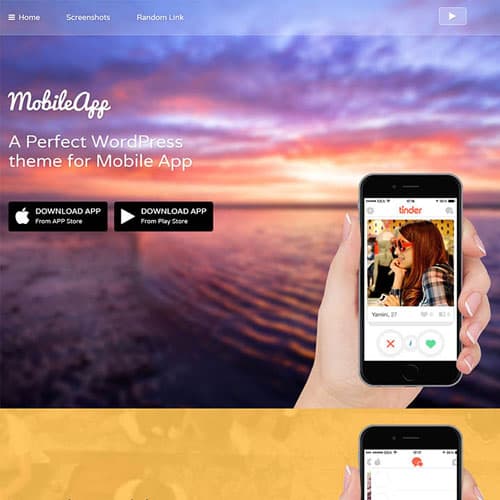 MyThemeShop Mobileapp Tema WordPress