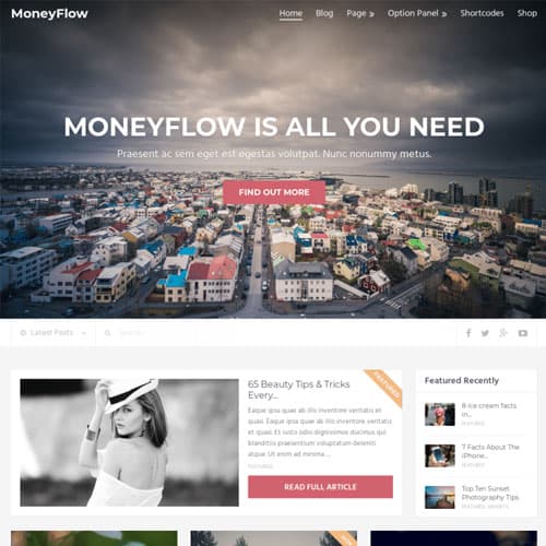 MyThemeShop MoneyFlow قالب ووردبريس