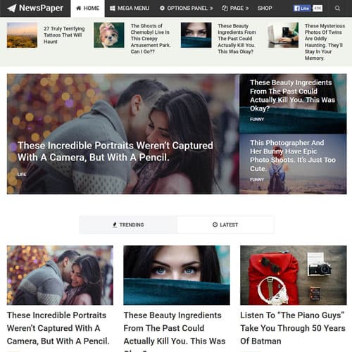 MyThemeShop Newspaper Motyw WordPress