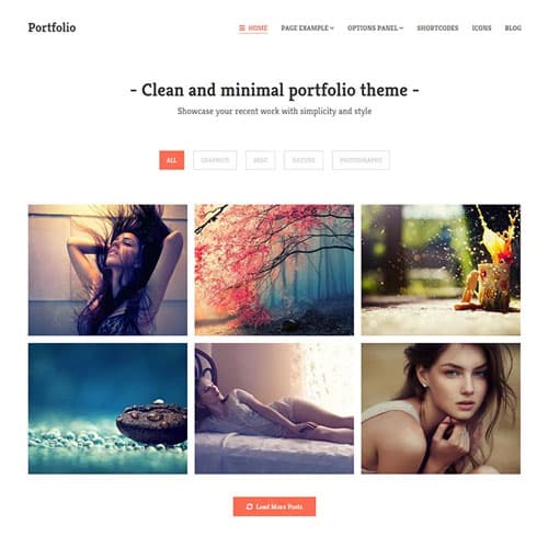 MyThemeShop معرض أعمال قالب ووردبريس