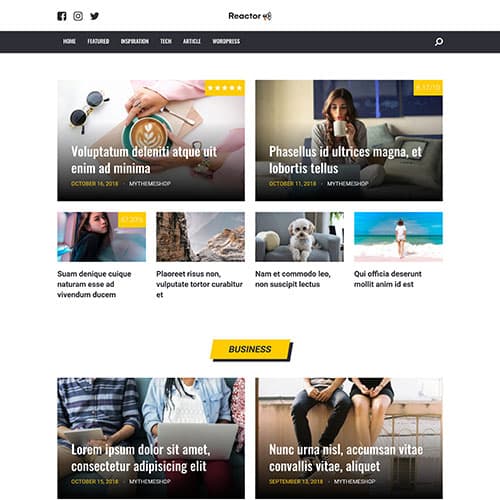 MyThemeShop Reactor WordPress主题