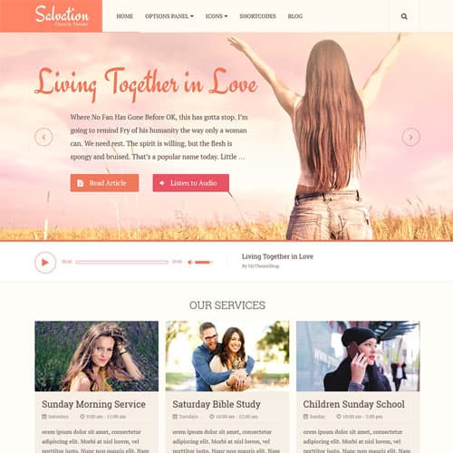 MyThemeShop Salvation WordPress-thema