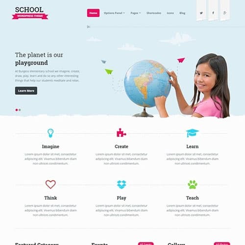 MyThemeShop Szkoła Motyw WordPress