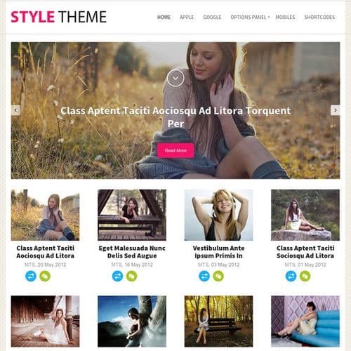MyThemeShop Style ธีม WordPress