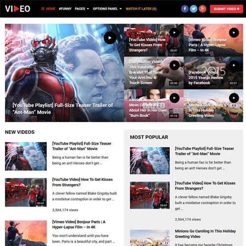 MyThemeShop Video Motyw WordPress
