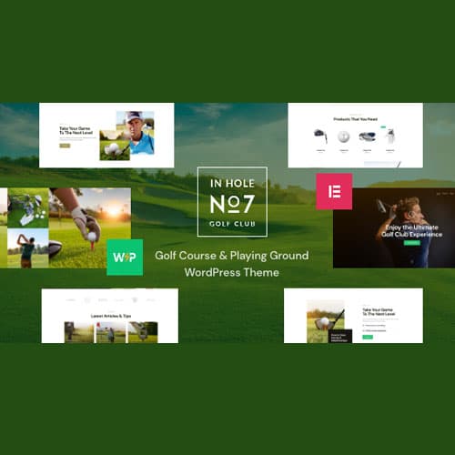 N7 | Golf Club Sports & Evenements WordPress-thema