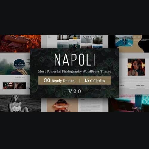 Napoli Photography Motyw WordPress