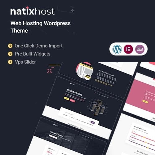Natix | Web Hosting WordPress-Theme