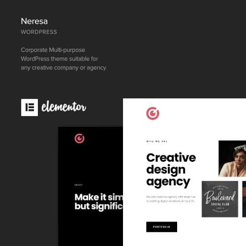 Neresa - Elementor WordPressテーマ