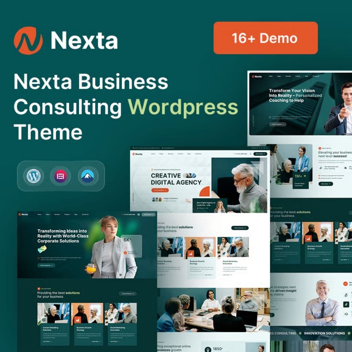 Nexta - أعمال Consulting Wordpress Theme