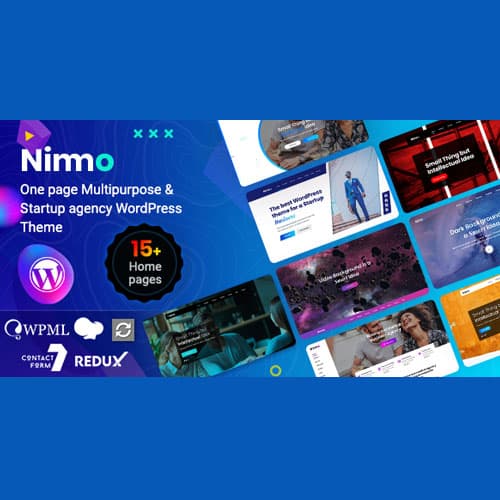 Nimmo - One Page WordPress-thema