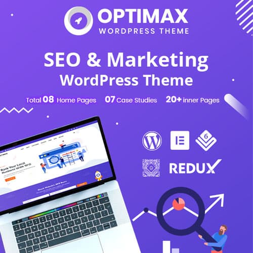 Optimax - SEO & Marketing Тема WordPress