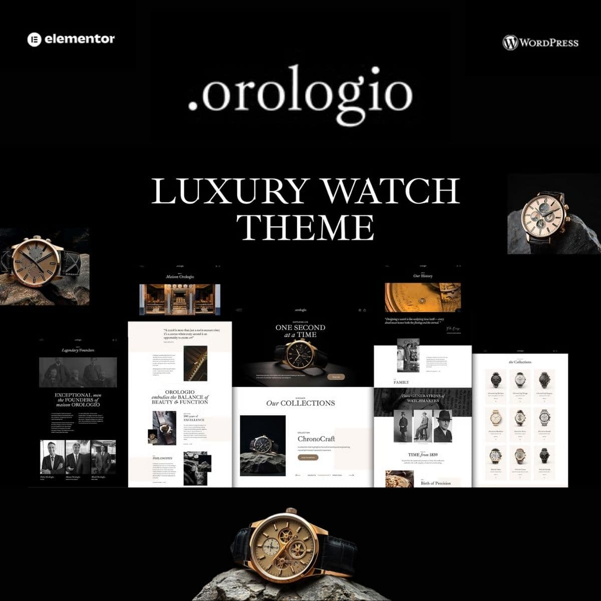 Orologio – Luxury Watch Sklep Motyw WordPress