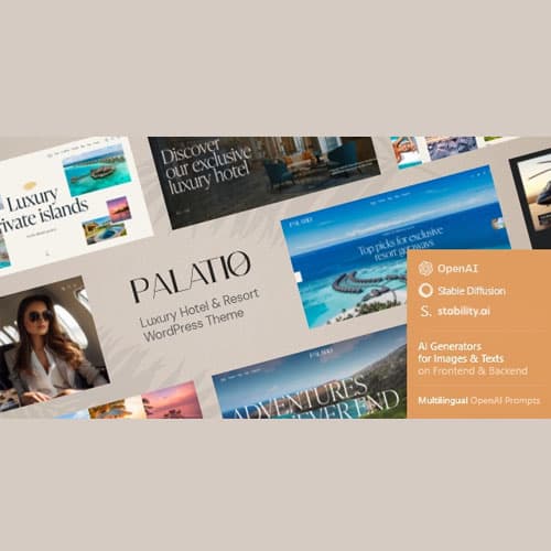 Palatio — Luxury 호텔 & Resort 워드프레스 테마