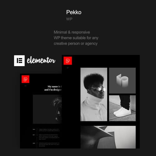 Pekko - Minimal Dark ธีม WordPress