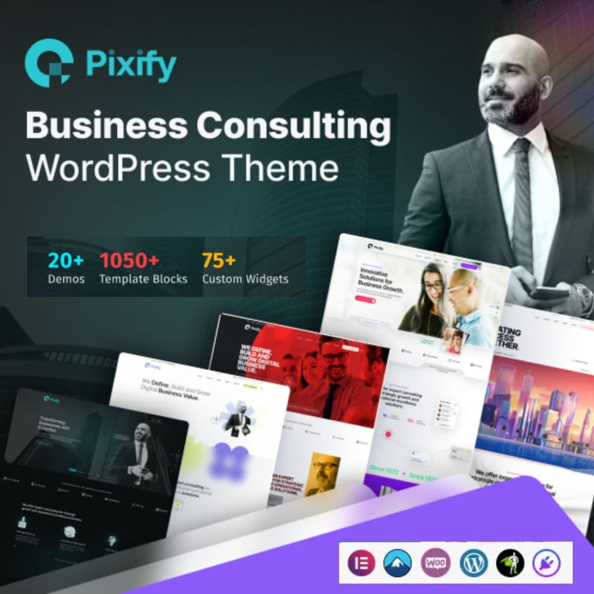 Pixify - Zakelijk Consulting WordPress-thema