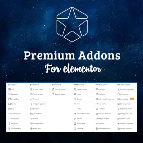 Premium Addons Pro für Elementor