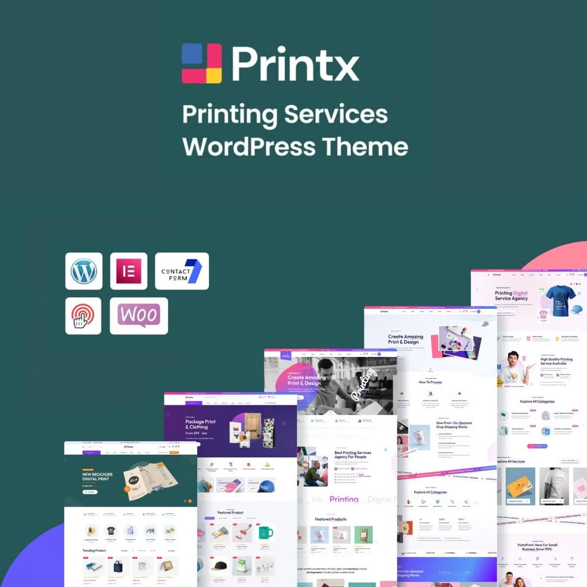 Printx - Printing Services ورڈپریس تھیم