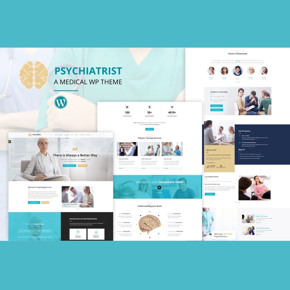 Psychology - Counseling Theme WordPress