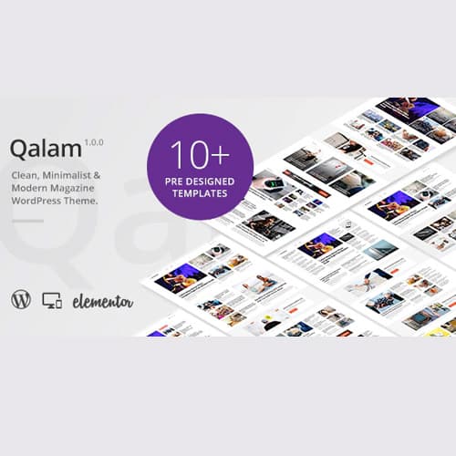 Qalam - NewsPaper and Revistă Temă WordPress