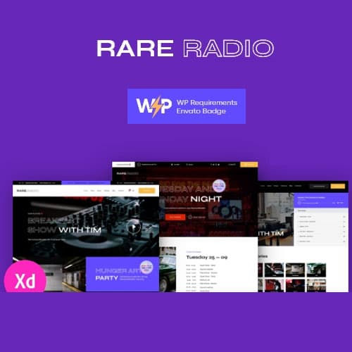 Rare Radio | Music Radio & Podcast 워드프레스 테마