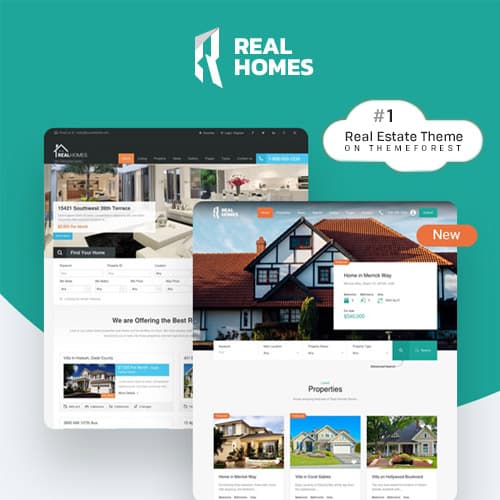 Real Homes - WordPress Vastgoed Theme