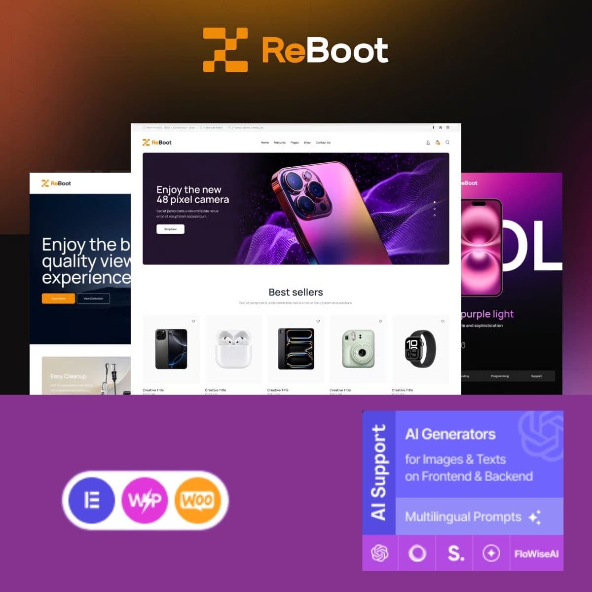 Reboot - Electronics Toko & Device Repair Tema WordPress