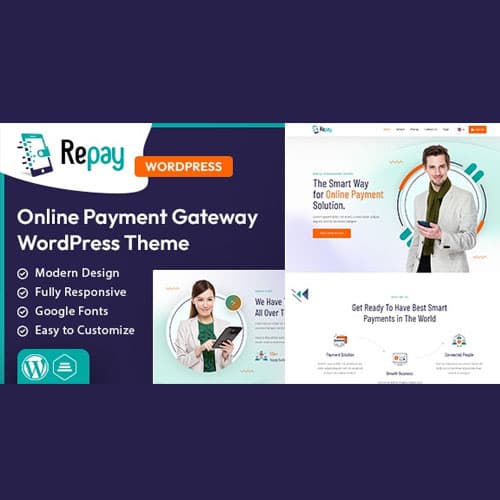 Repay | Платежный Шлюз Тема WordPress