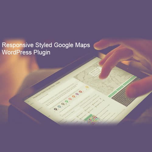 রেসপন্সিভ Styled Google Maps