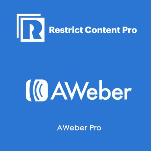 Restrict 內容 Pro AWeber Pro