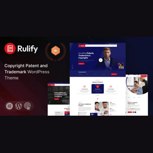 Rulify - Intellectual Property Consultancy Law Firm ورڈپریس تھیم