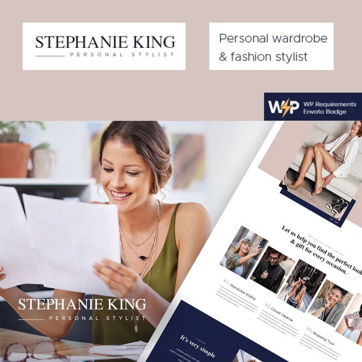 S.King | Personal Stylist and Mode Blogger WordPress-thema