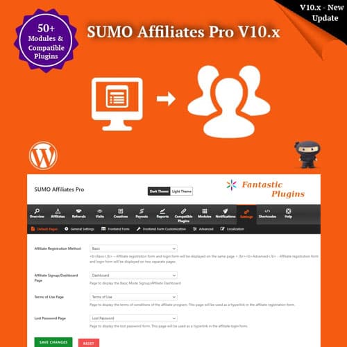 SUMO Affiliates Pro - WordPress Affiliate إضافة
