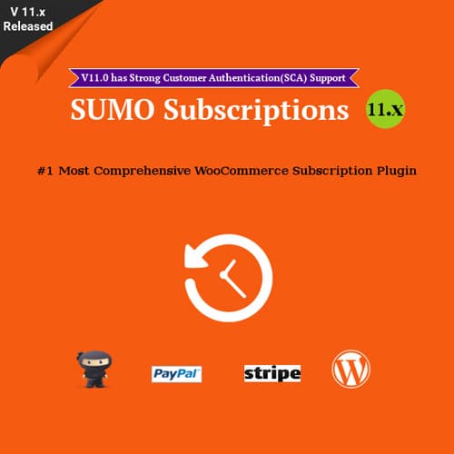 SUMO সাবস্ক্রিপশনs - WooCommerce সাবস্ক্রিপশন System