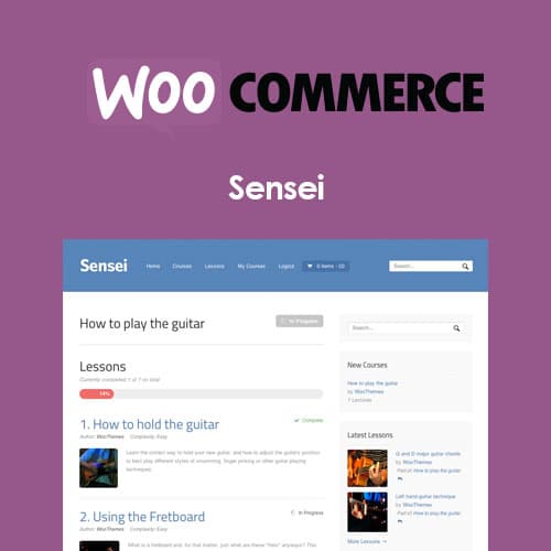Sensei LMS WordPress Плагин