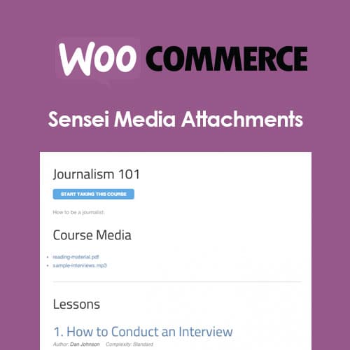 Sensei 미디어 Attachments