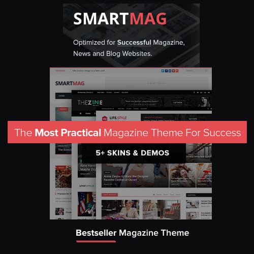 SmartMag - 響應式 & Retina WordPress 雜誌