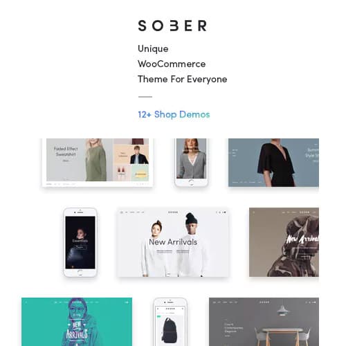 Sober - WooCommerce ورڈپریس تھیم