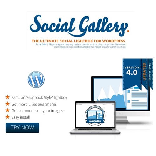 Social Galería WordPress Photo Viewer Plugin