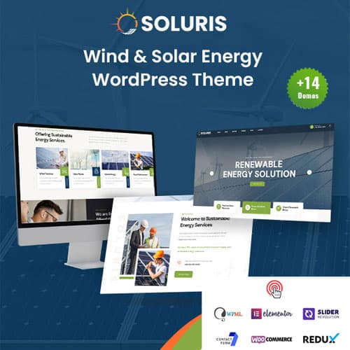 Soluris - Ecology & Solar Energia Tema WordPress