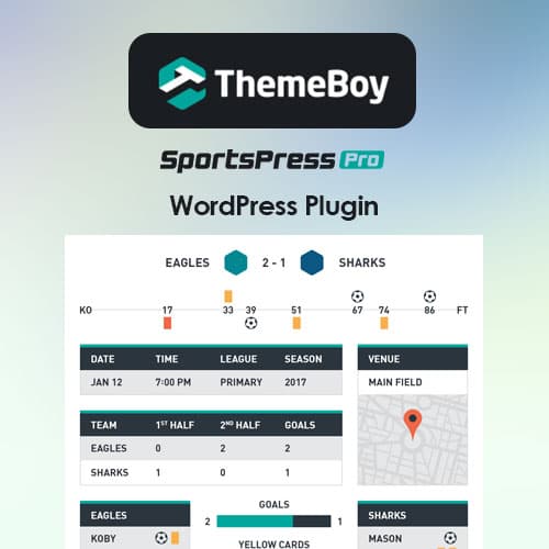 SportsPress Pro WordPress 플러그인